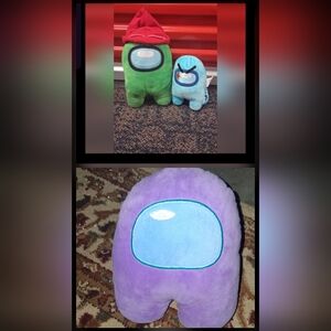 Amongst Us 3pc Plush